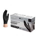 Gloveworks Black Nitrile PF Exam Gloves