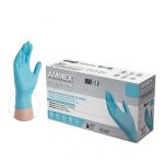 AMMEX Professional Blue Nitrile PF Exam Gloves